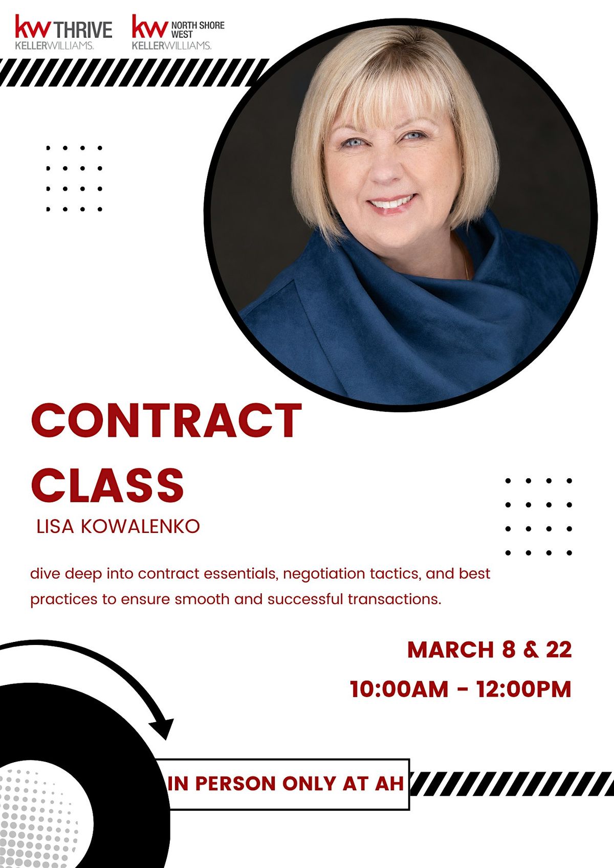 8.0 Contract + Strategies w\/ Lisa K - In person Only