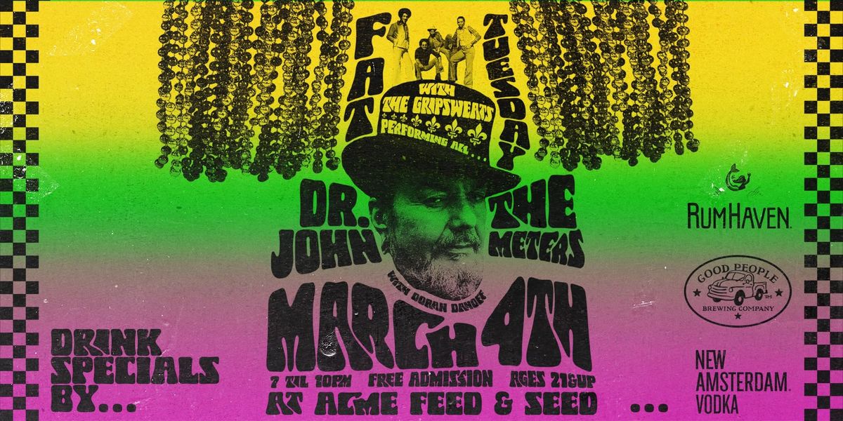 Free! Mardi Gras feat. A Tribute to The Meters & Dr. John - Downtown Nash