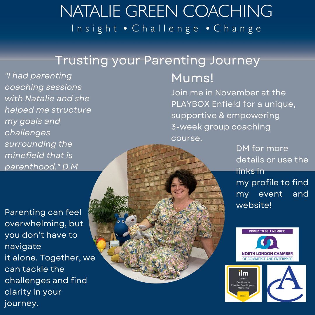 Trusting Your Parenting Journey. A  3 week group coaching course.