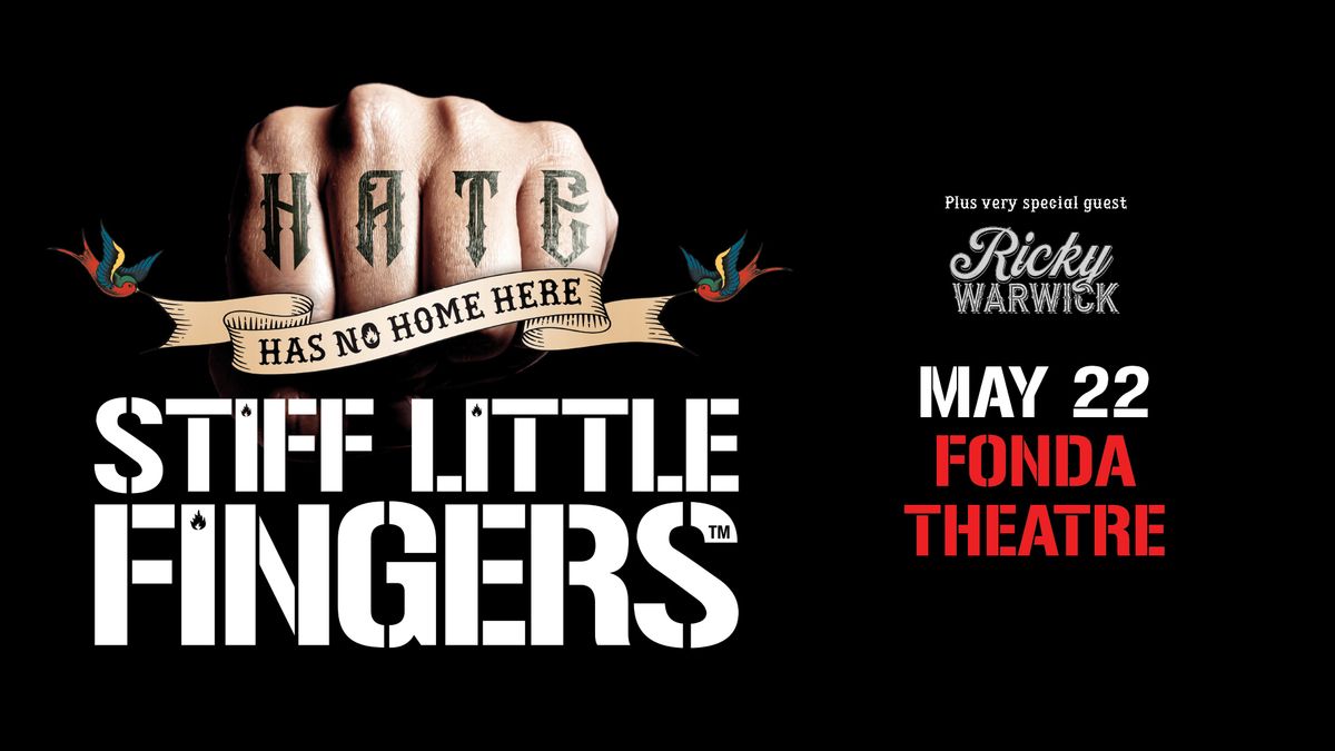Stiff Little Fingers Final U.S. Coast-to-Coast Tour, Los Angeles