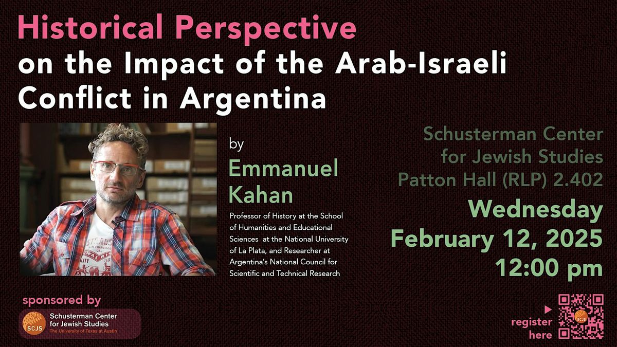 Historical Perspective on Impact of Arab-Israeli Conflict in Argentina