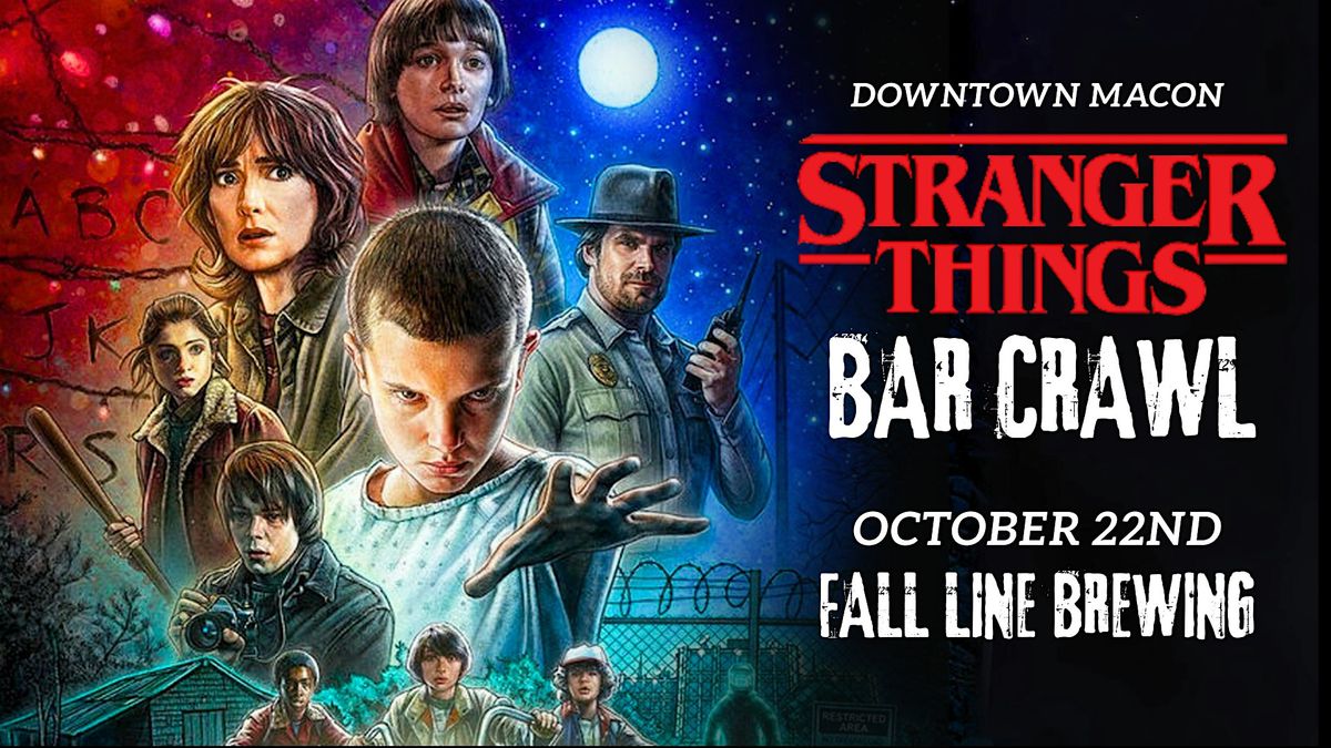 Stranger Things Bar Crawl