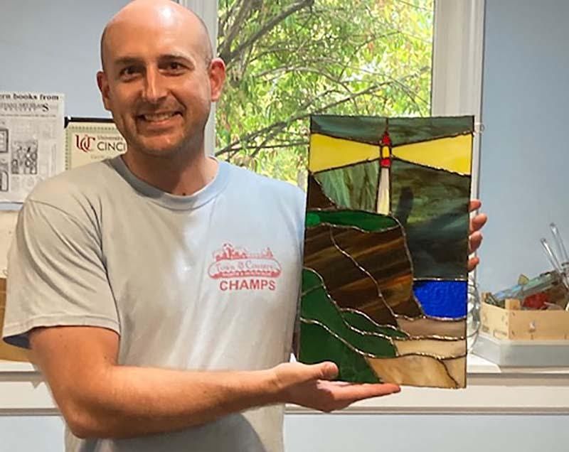 Stained Glass for Beginners, MJ Riggi Art Studio, Cincinnati, 6 ...