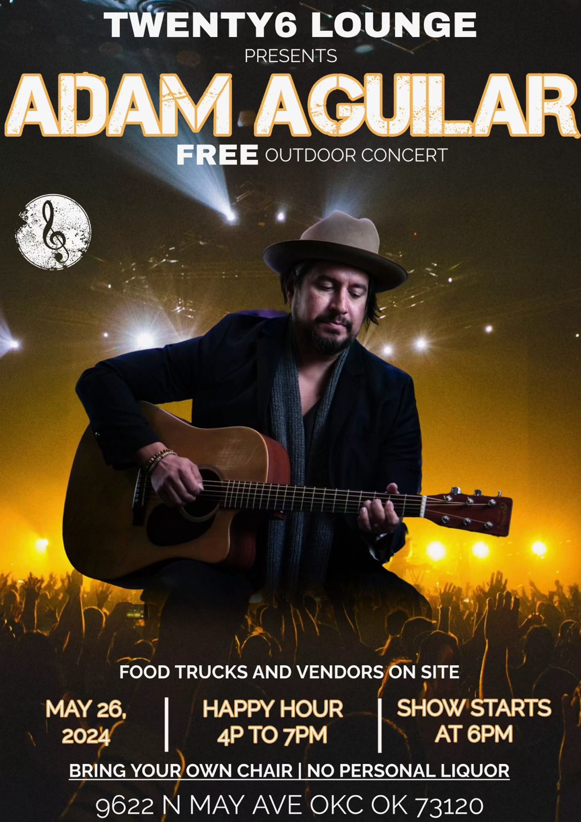 Live Music Friday with Adam Aguilar 