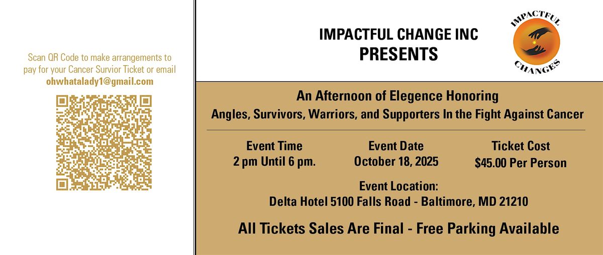 IMPACTFUL CHANGES INC. honors All in Fight Against Cancer