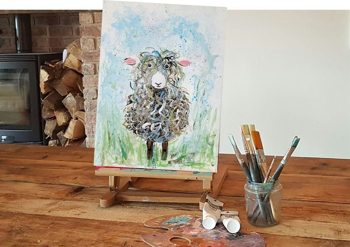 Painting workshop \u2018Woolley Sheep\u2019 @ The Twisted Knot, Doncaster