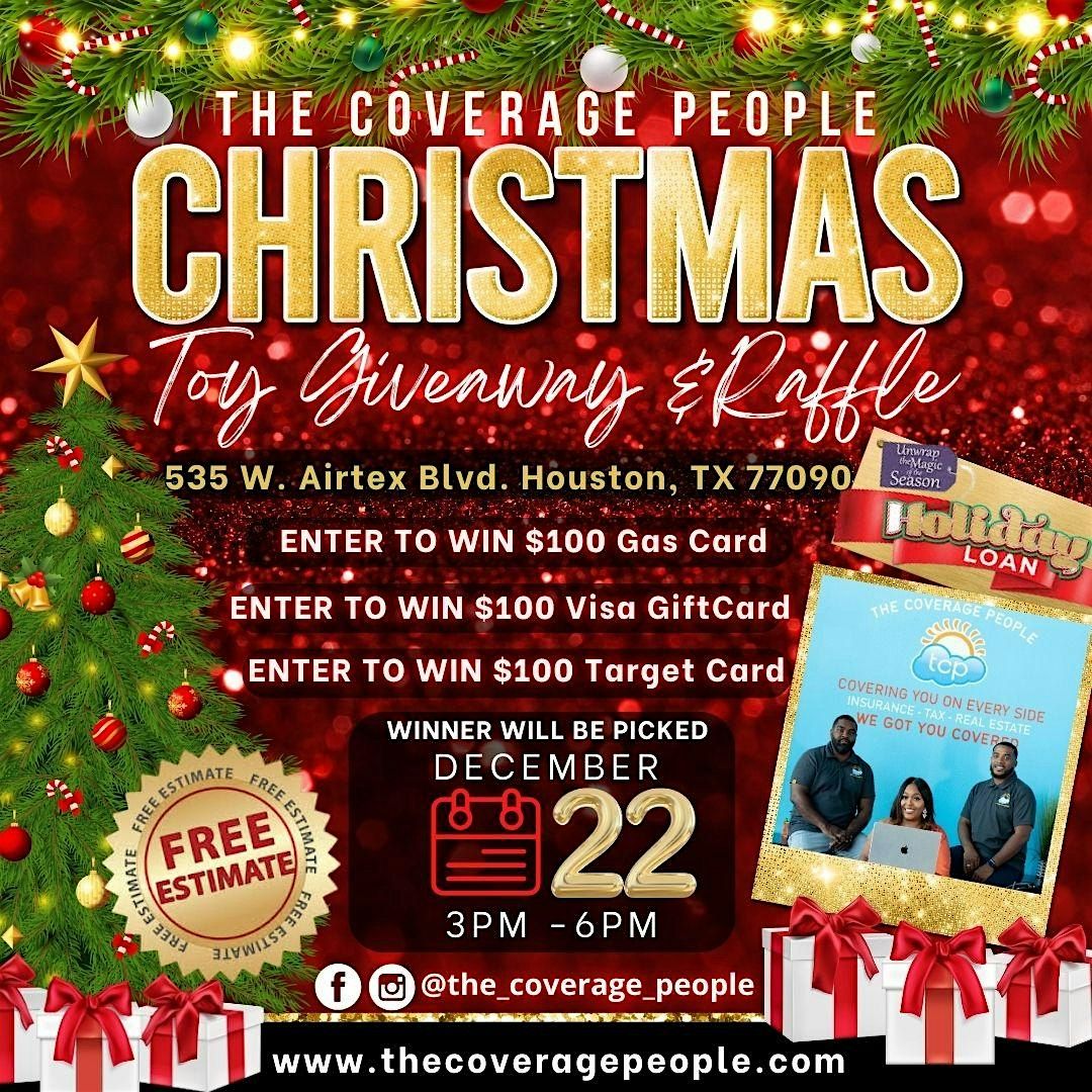 THE COVERAGE PEOPLE TOY GIVEAWAY & RAFFLE