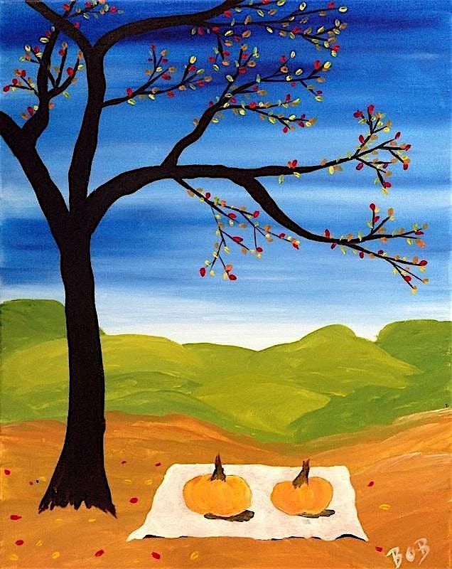 Paint Night at Harry & David with Appetizers and Dessert