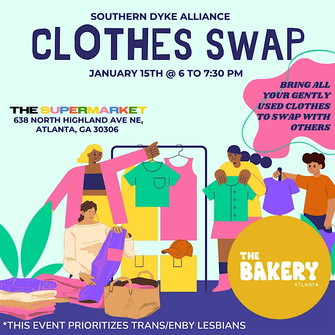 Clothes Swap with Southern Dyke Alliance