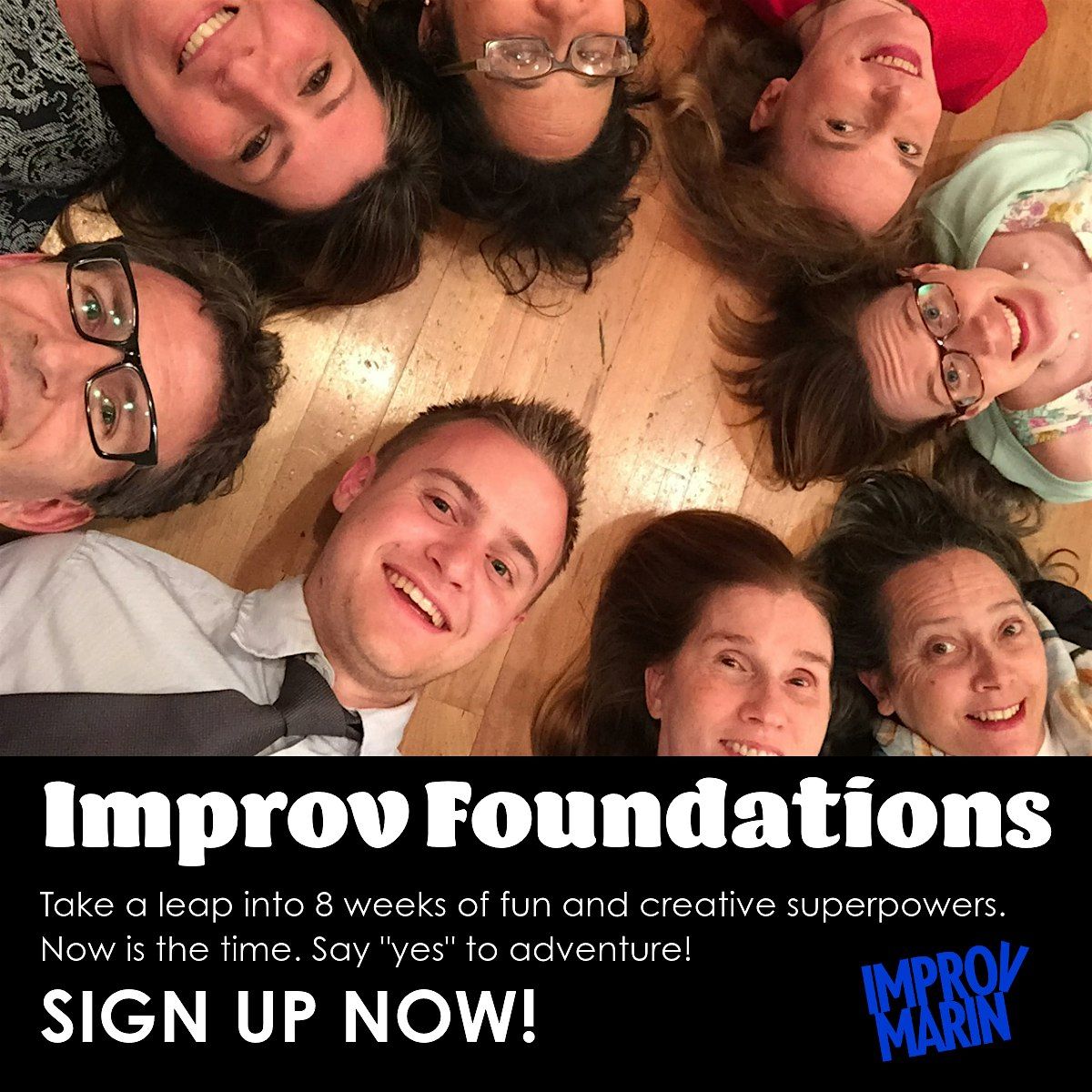 Improv Foundations - Eight Week Series - Starts January 7th