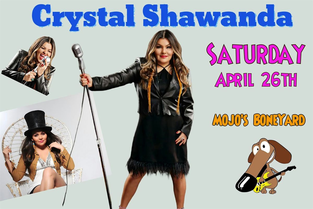 Blues Artist CRYSTAL SHAWANDA returns to Mojo's!