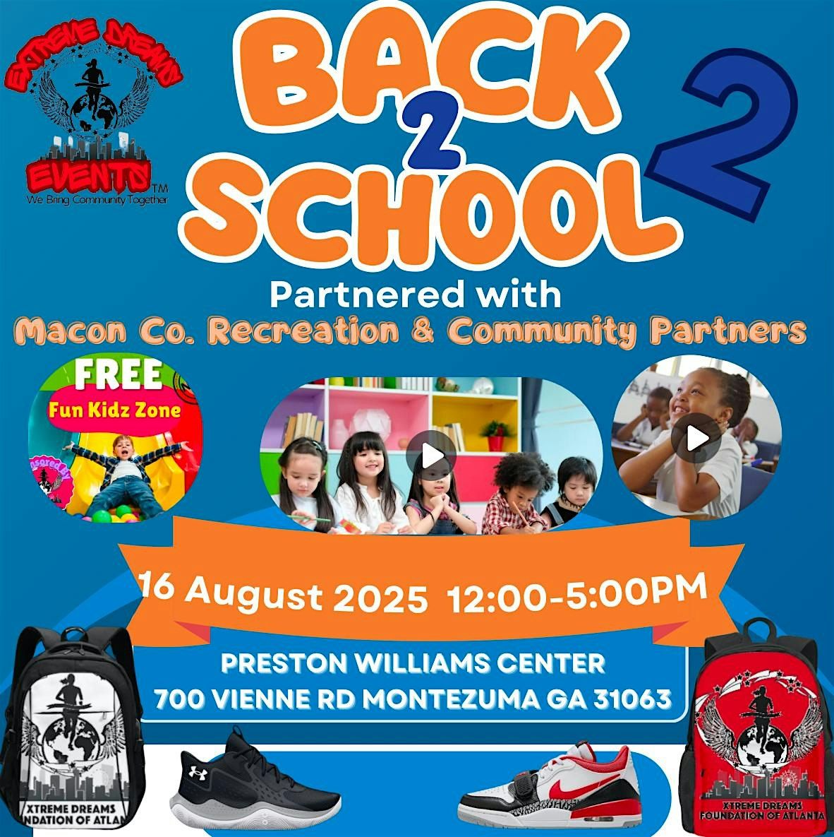 BACK2SCHOOL 2 Backpack & Kicks Giveaway Sponsored By Xtreme Dreams