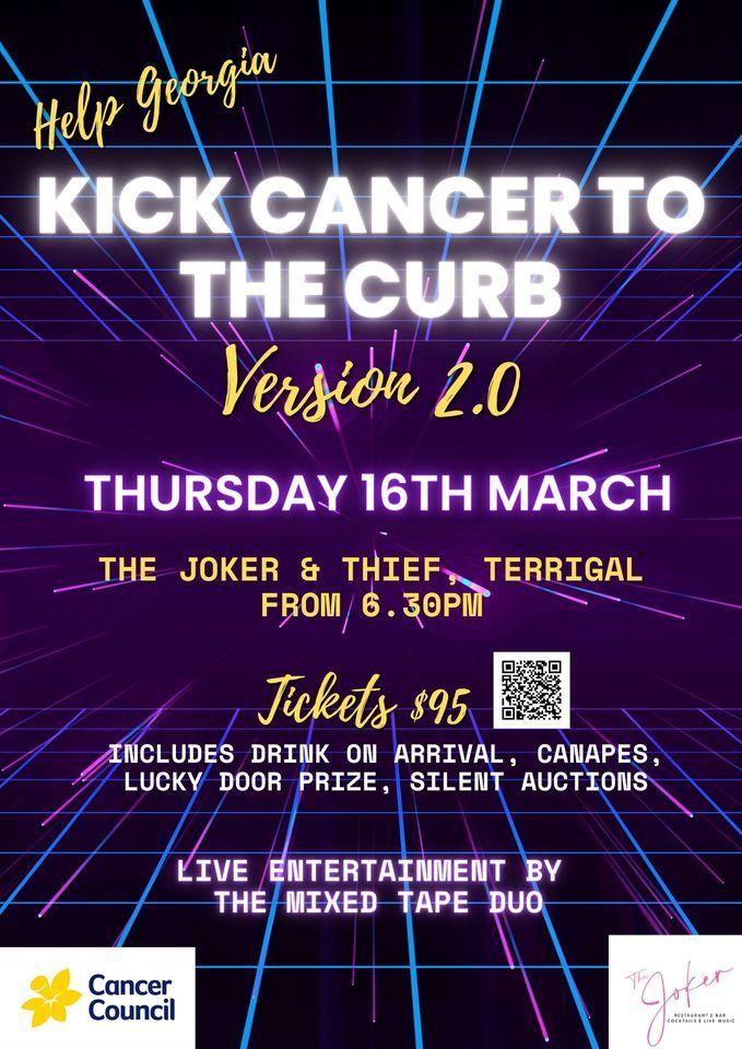 Kick Cancer to the Curb 2.0, The Joker and Thief Terrigal, 16 March 2023