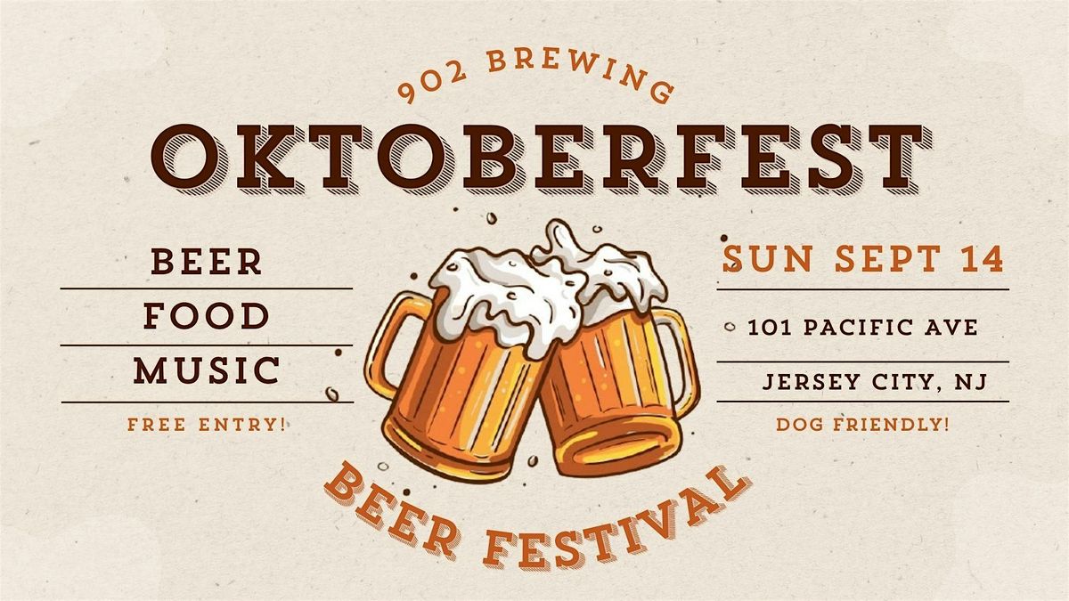 Oktoberfest at 902 Brewing: Jersey City\u2019s Ultimate Fall Beer Celebration