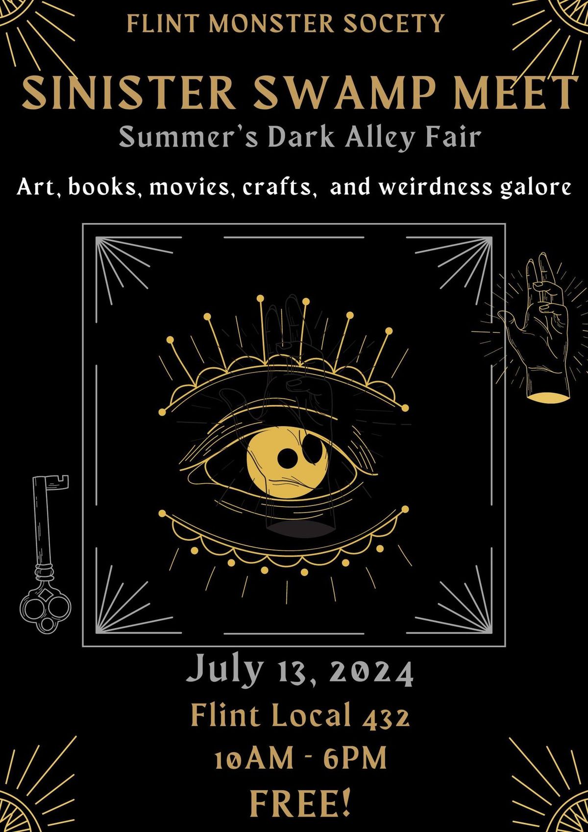 Sinister Swamp Meet - Summer's Dark Alley Fair
