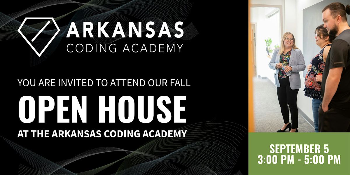 Arkansas Coding Academy Fall Open House