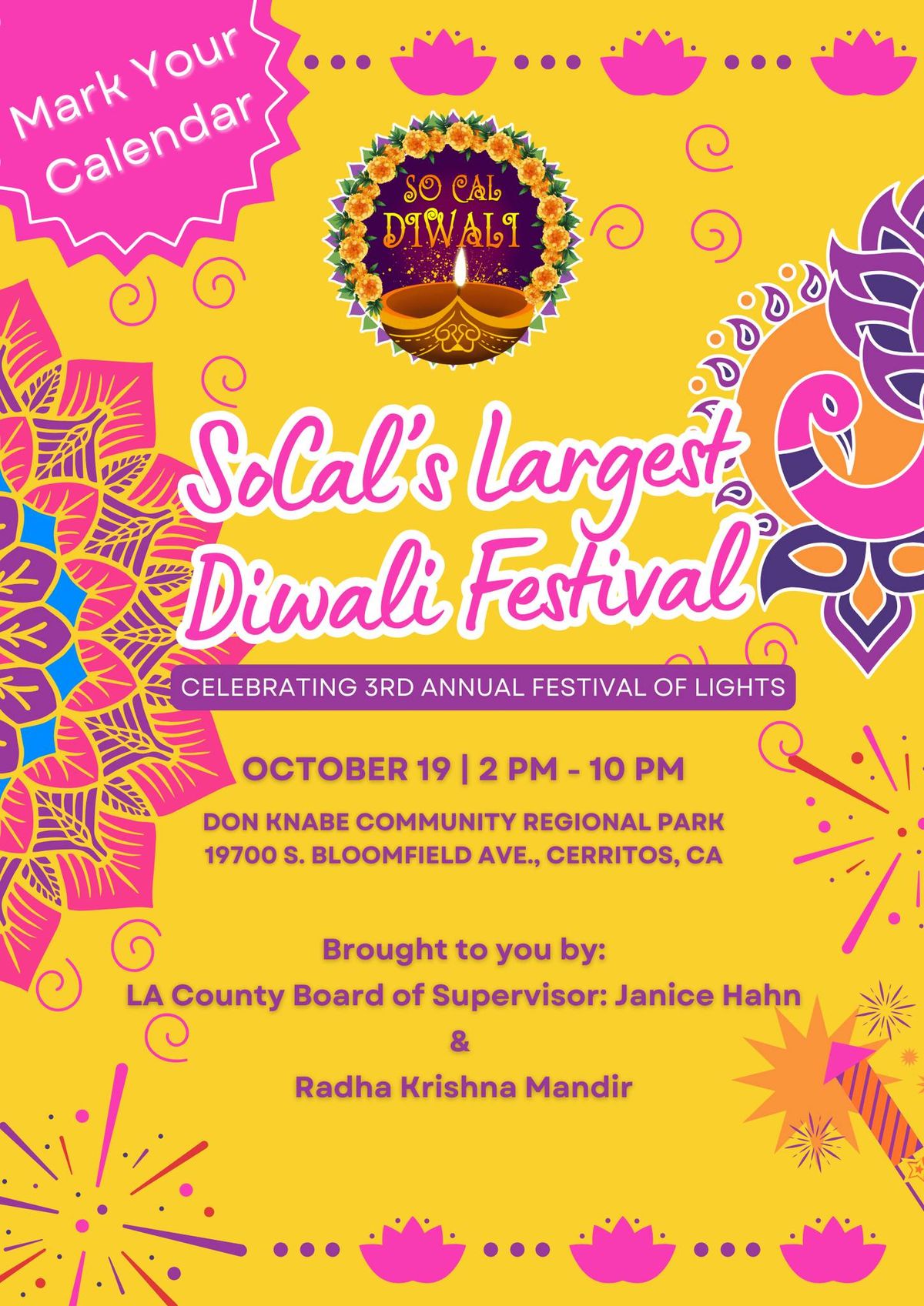 3rd Annual Diwali Mela