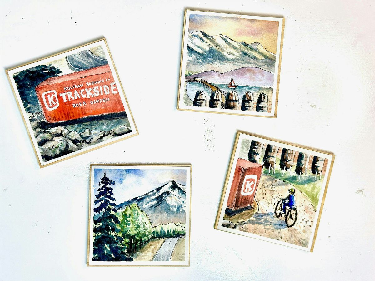 Holiday Watercolor Workshop - Watercolor Ornaments