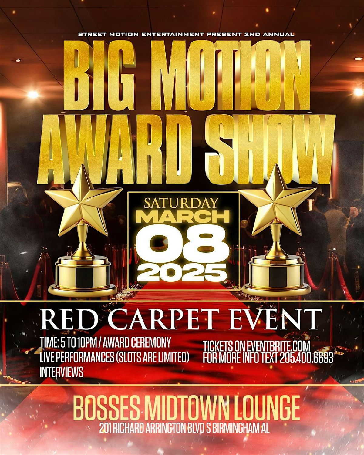 2nd annual Big Motion Award Show