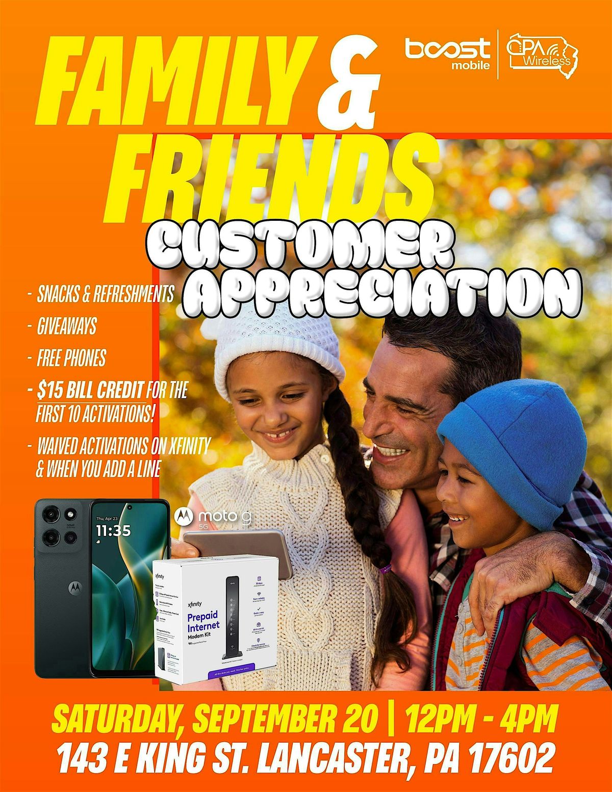 Family & Friends Day at Boost Mobile!