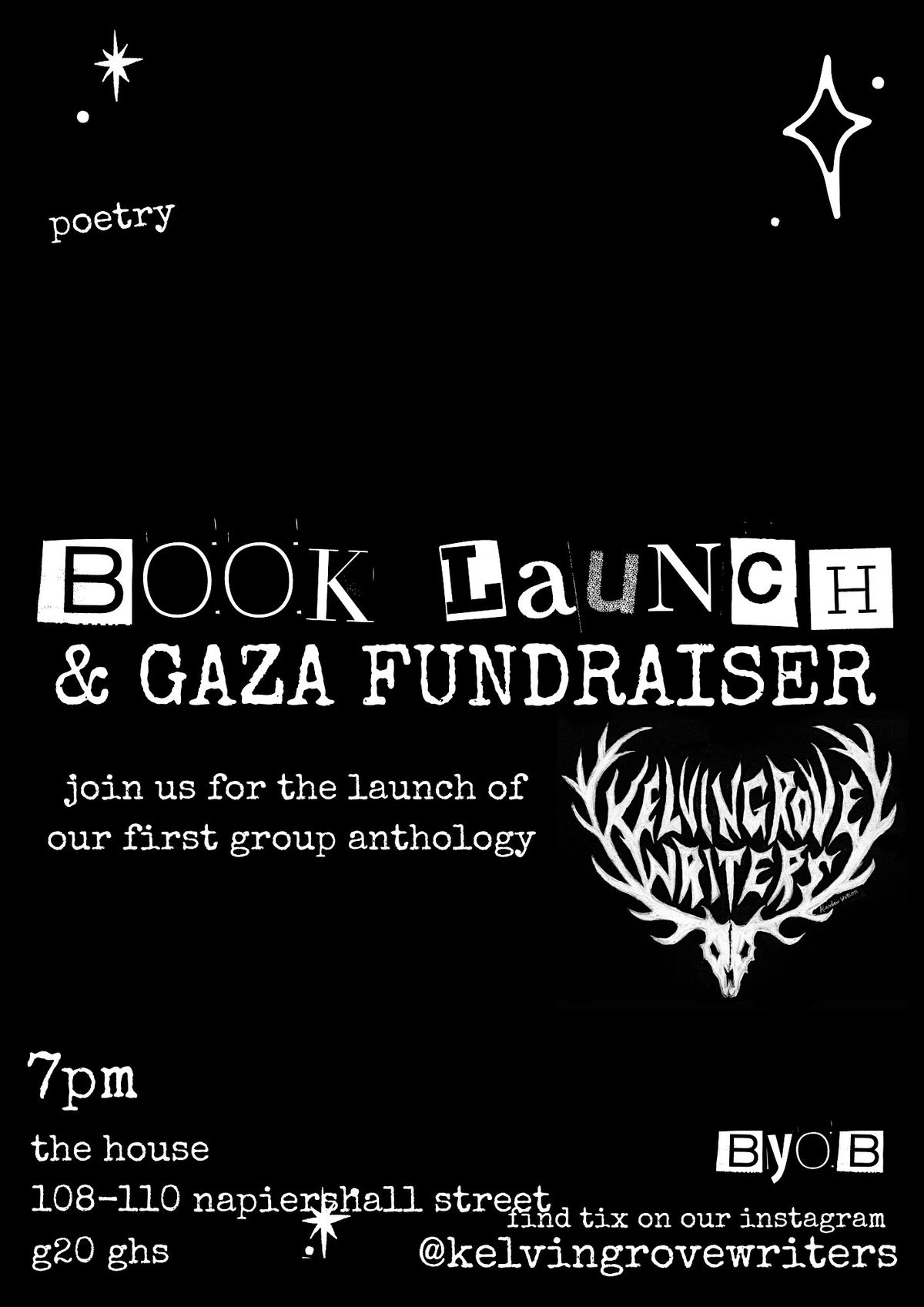 Kelvingrove Writers Anthology Launch