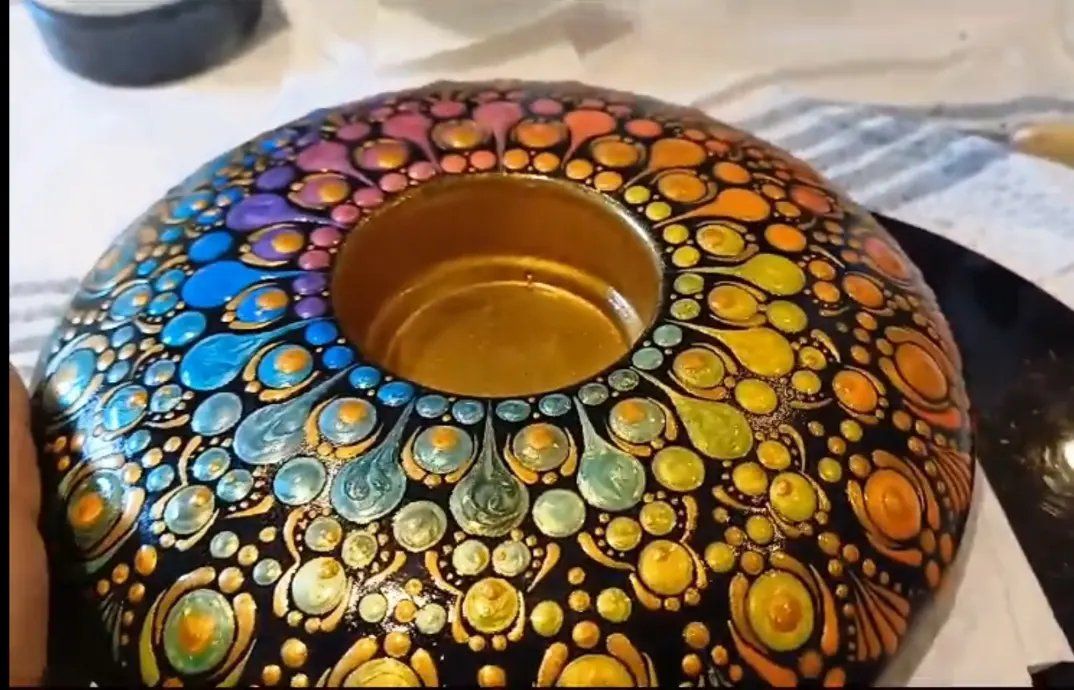 mandala dot painting 