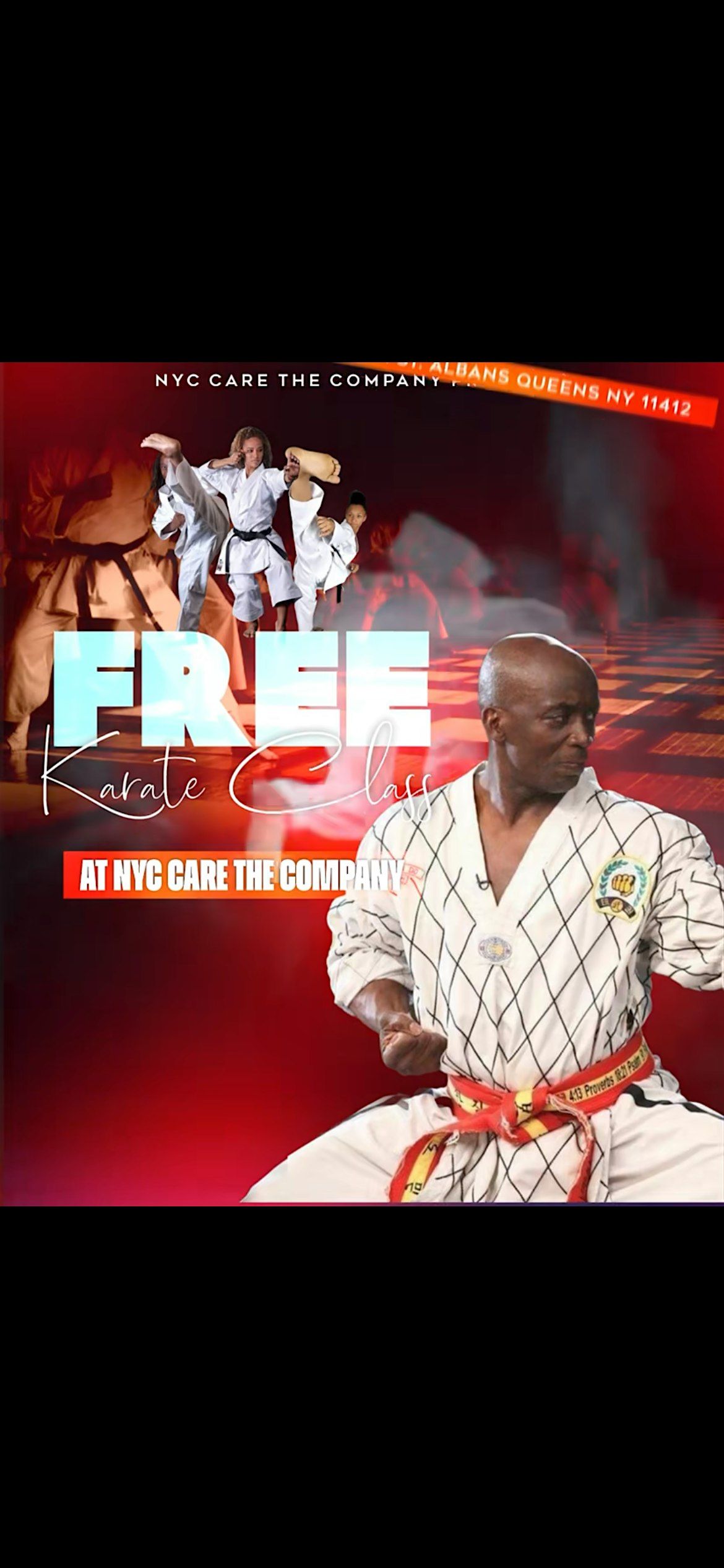 NYC CARE FREE KARATE CLASS