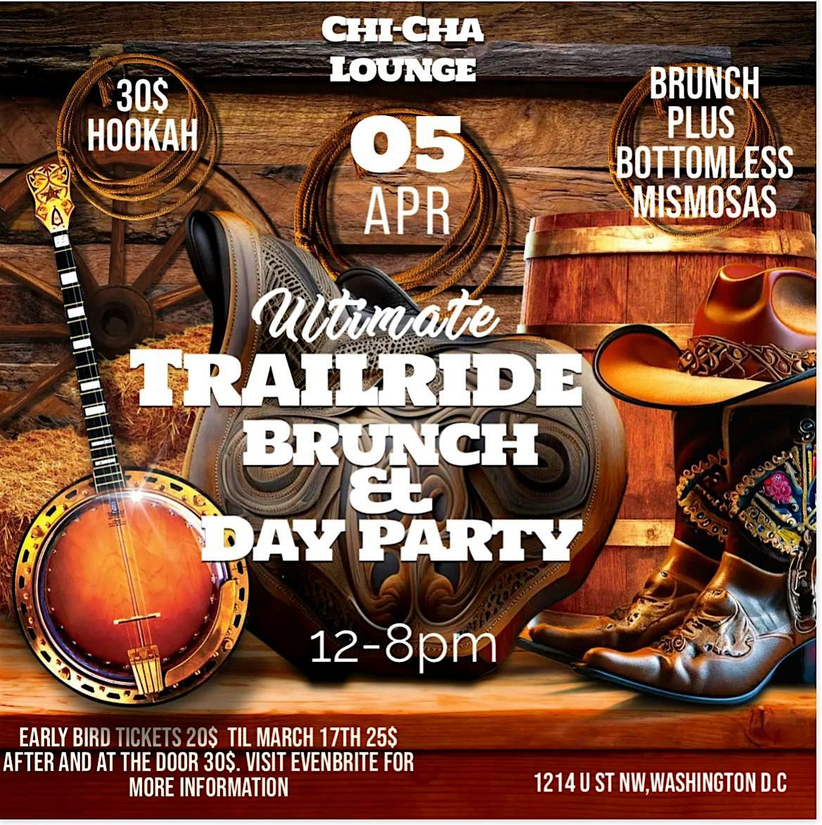 The Utimate Trail Ride Brunch & Day Party