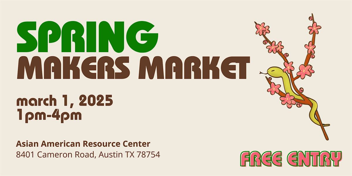 Asian American Resource Center's 3rd Annual Makers Market