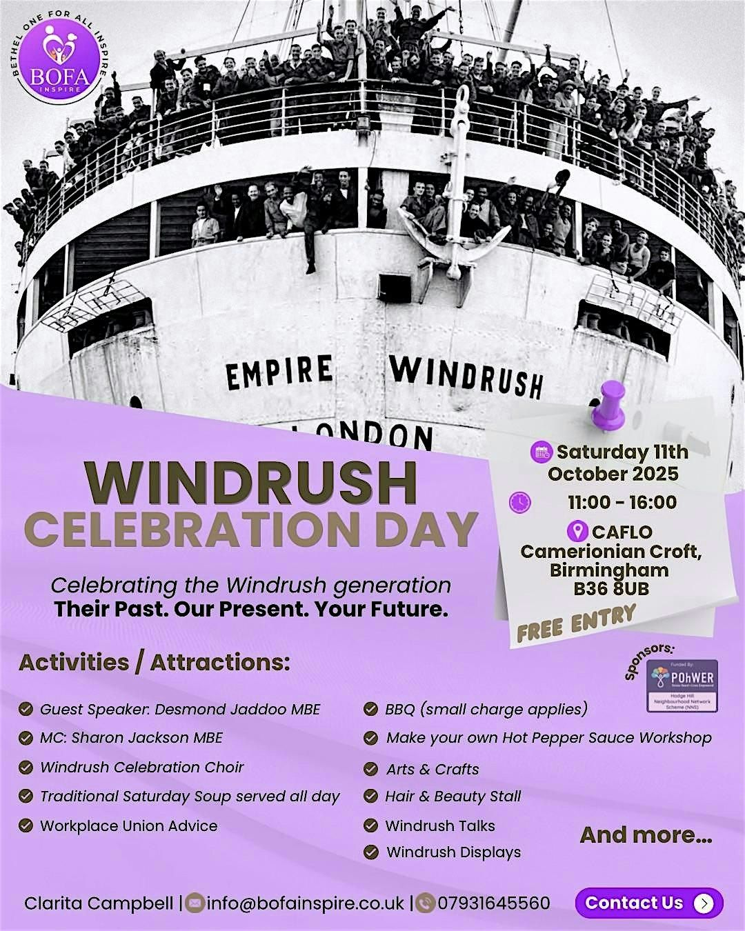 Windrush Celebration Day