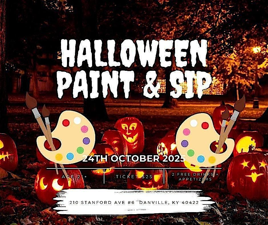 Haunted Halloween Paint & Sip
