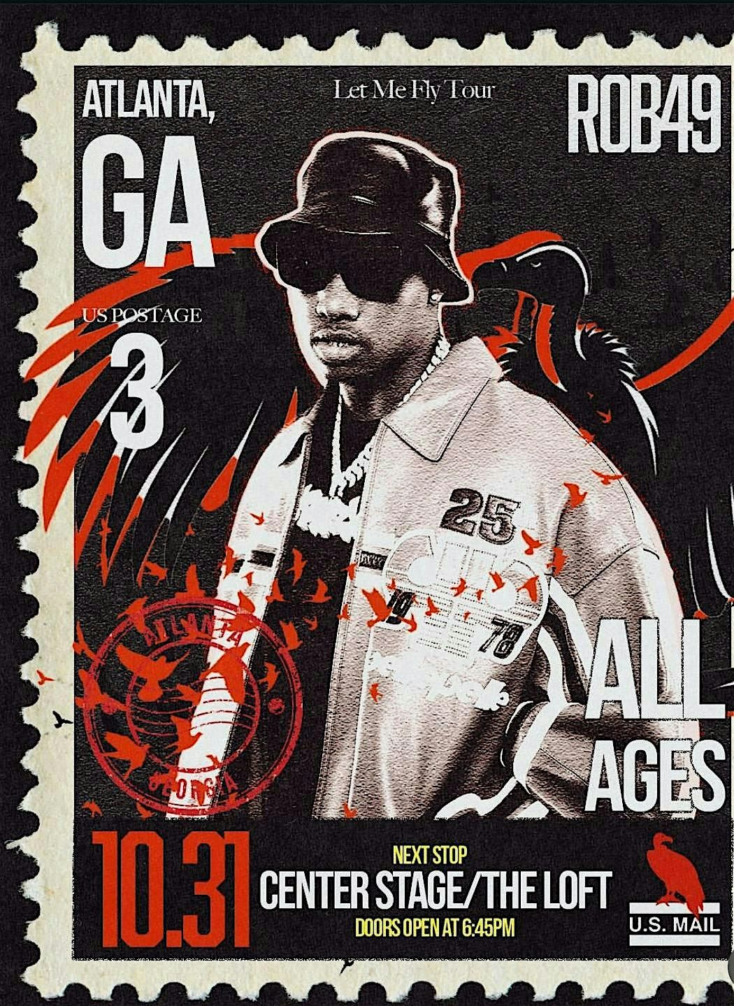 LET ME FLY TOUR ROB49