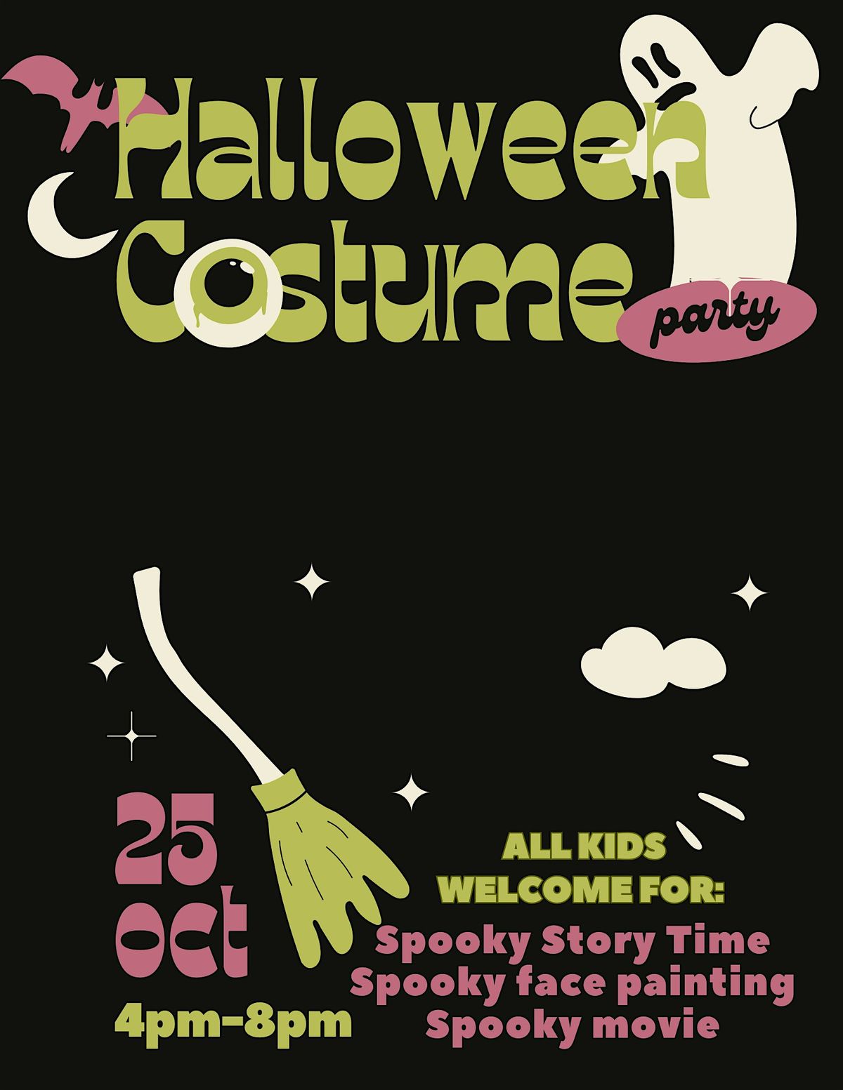 A Very Spooky Party (and Movie Night) for Very Spooky Kids