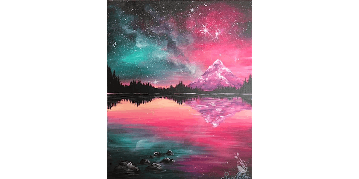 Galactic Glow - Paint and Sip in San Antonio | Classpop!\u2122