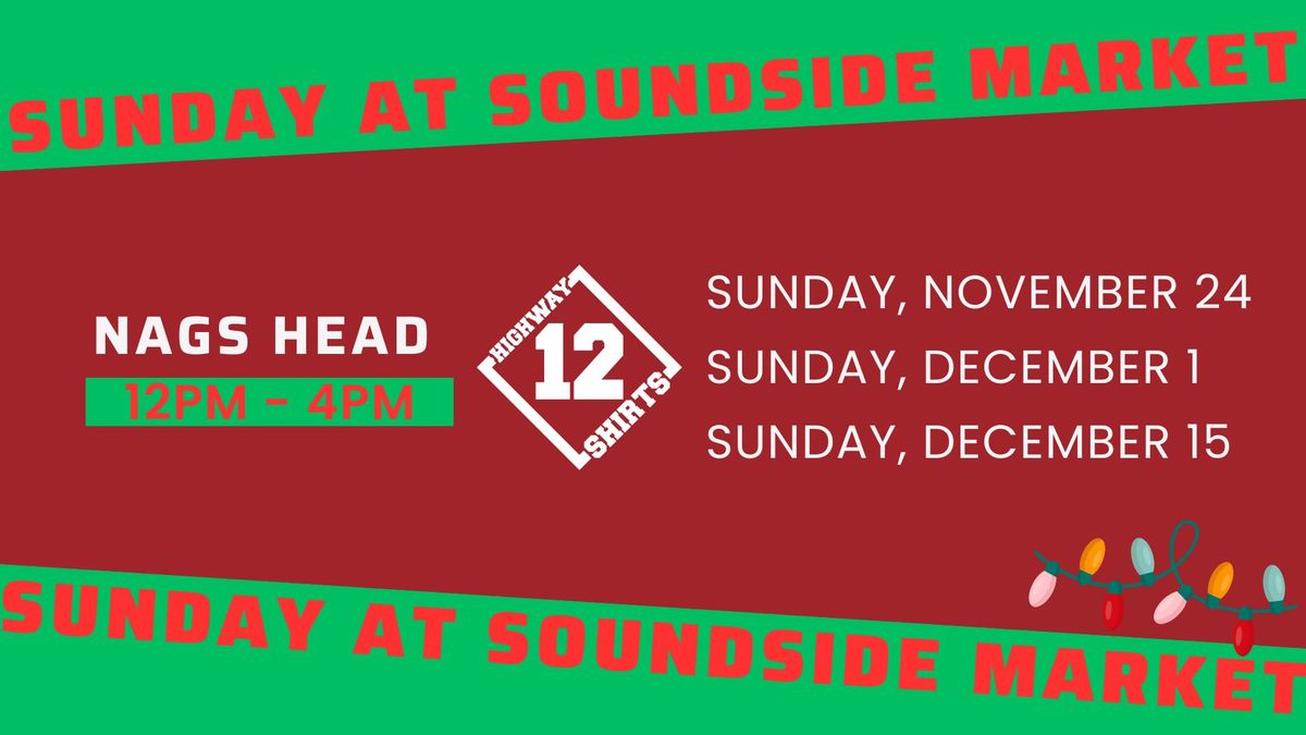 Highway 12 Shirts: Soundside Holiday Market in Nags Head