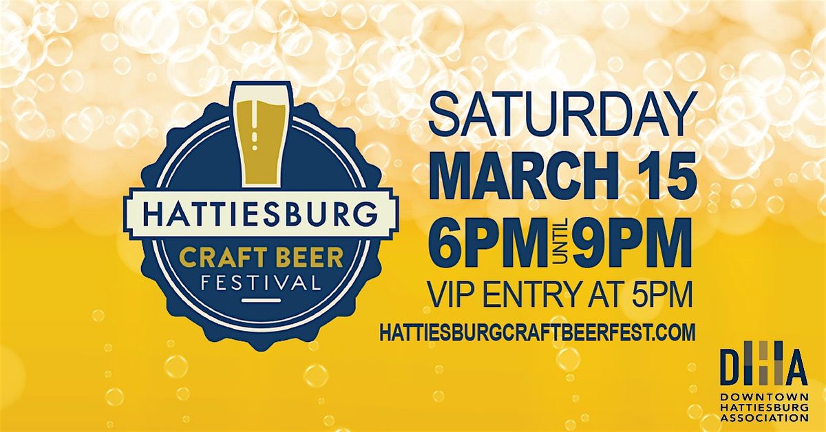 Hattiesburg Craft Beer Festival 2025