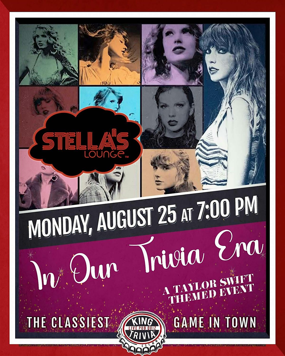 Taylor Swift Trivia Night at Stella's Lounge