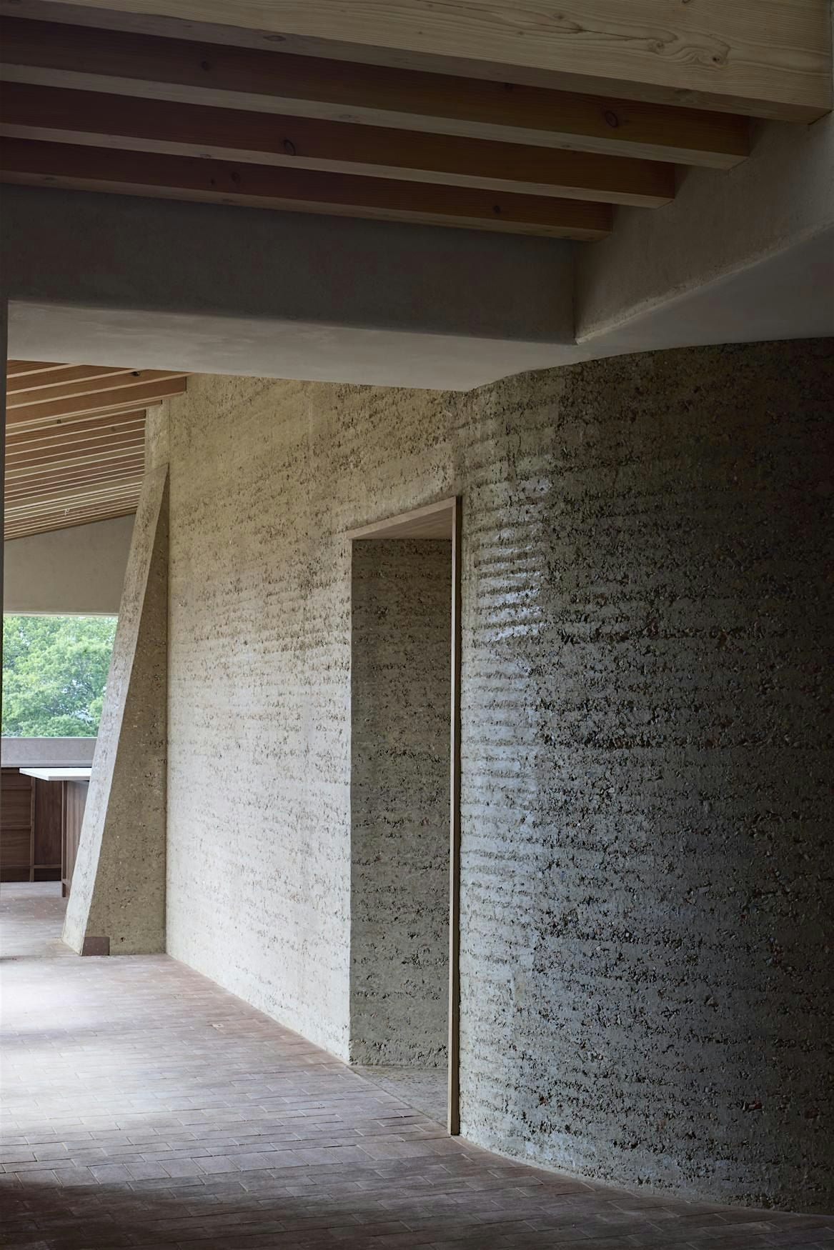 RIBA Wiltshire + Glove Factory Studios: Rammed Earth House