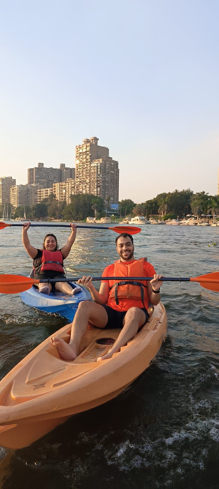 weekly kayak ride