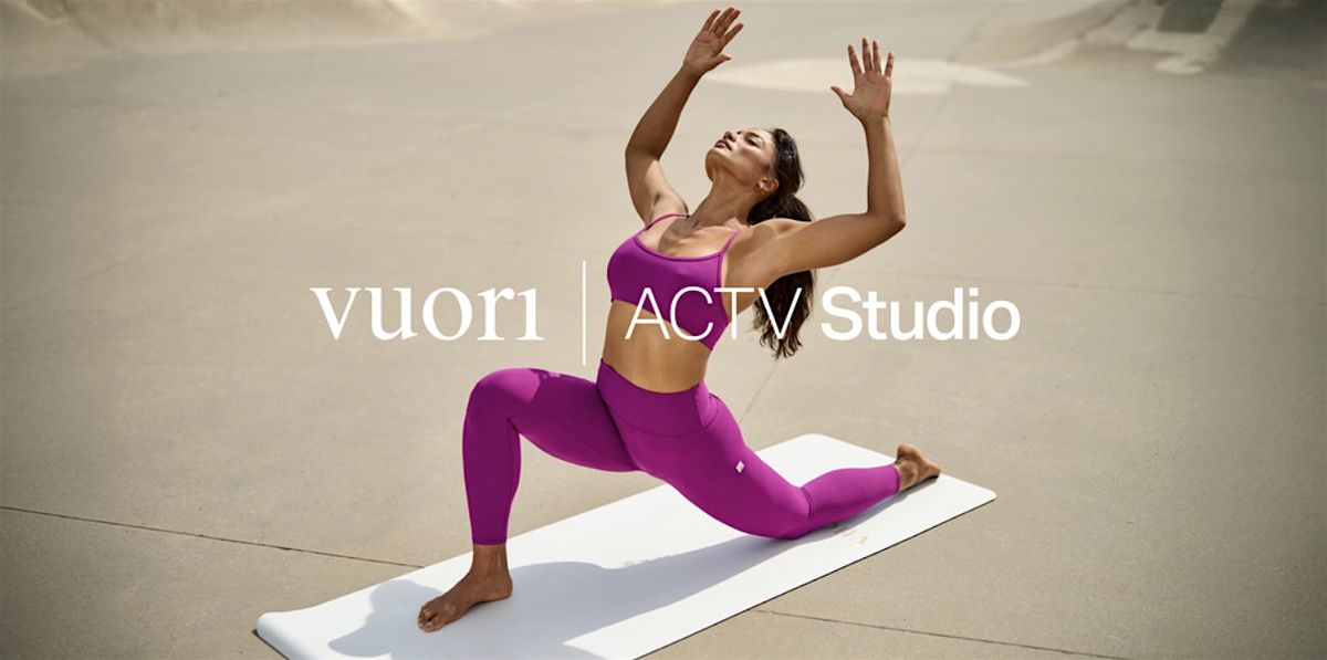 ACTV Studio IRL: Vuori La Encantada x Yoga Pod