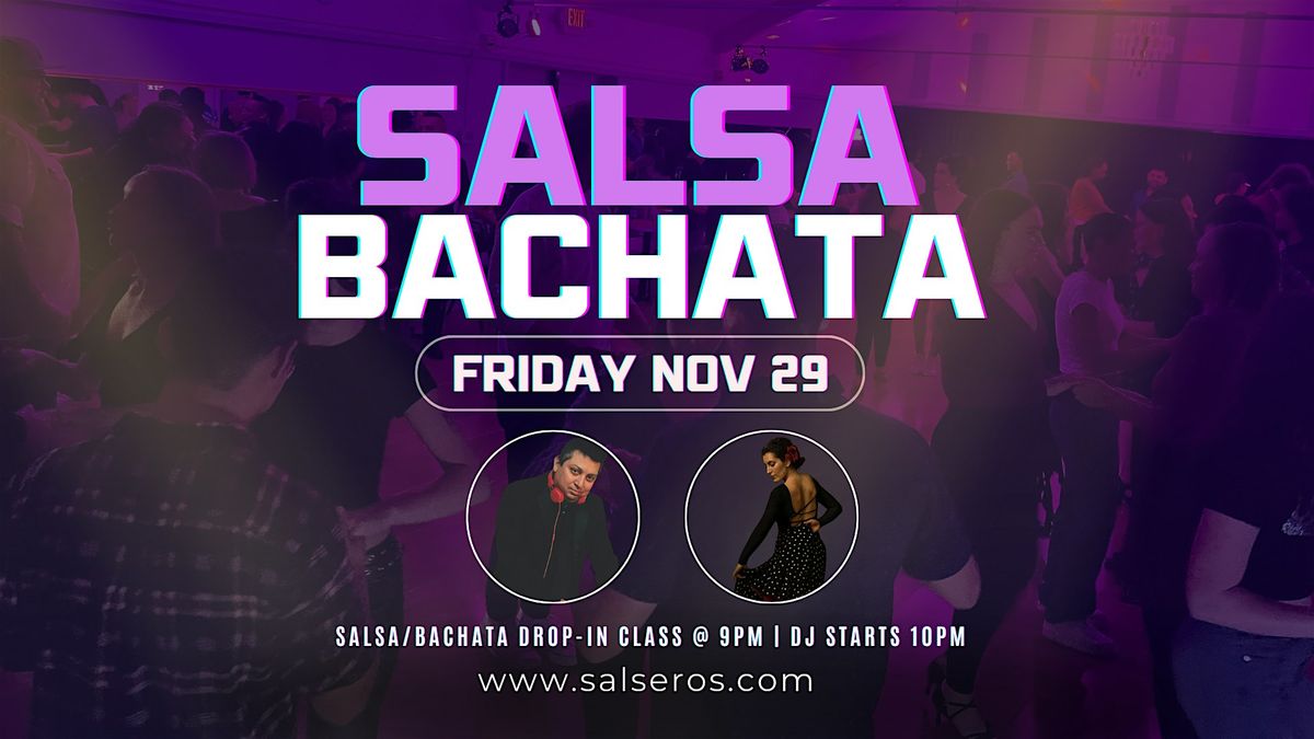 Salsa and Bachata Social Dancing & Drop-in Class