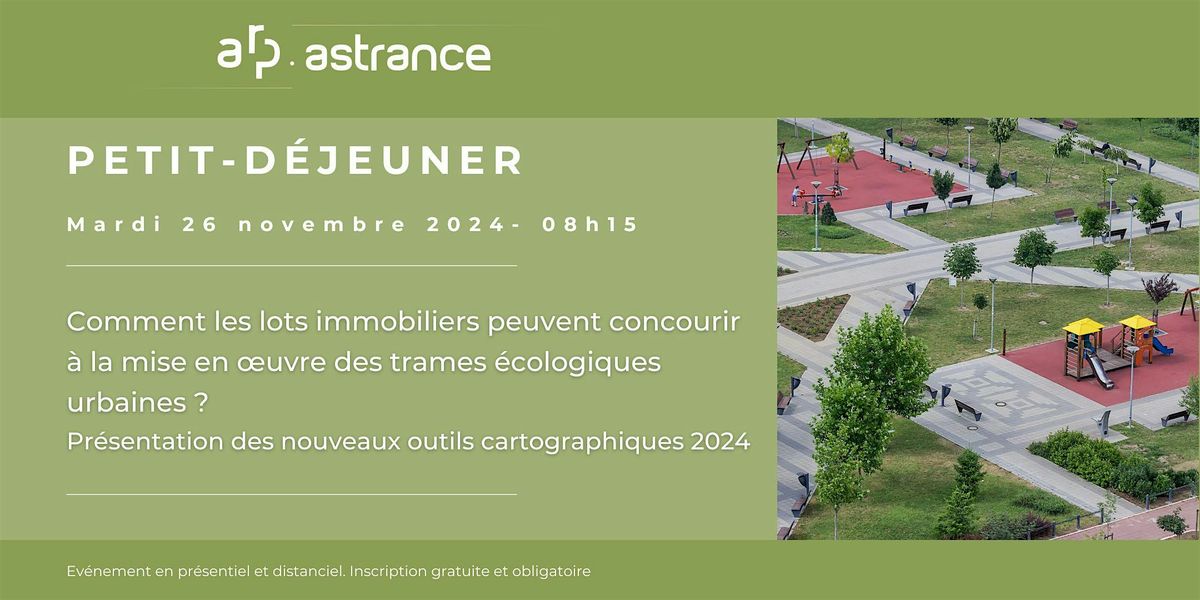 Lots immobiliers et mise en \u0153uvre des\u00a0trames \u00e9cologiques urbaines