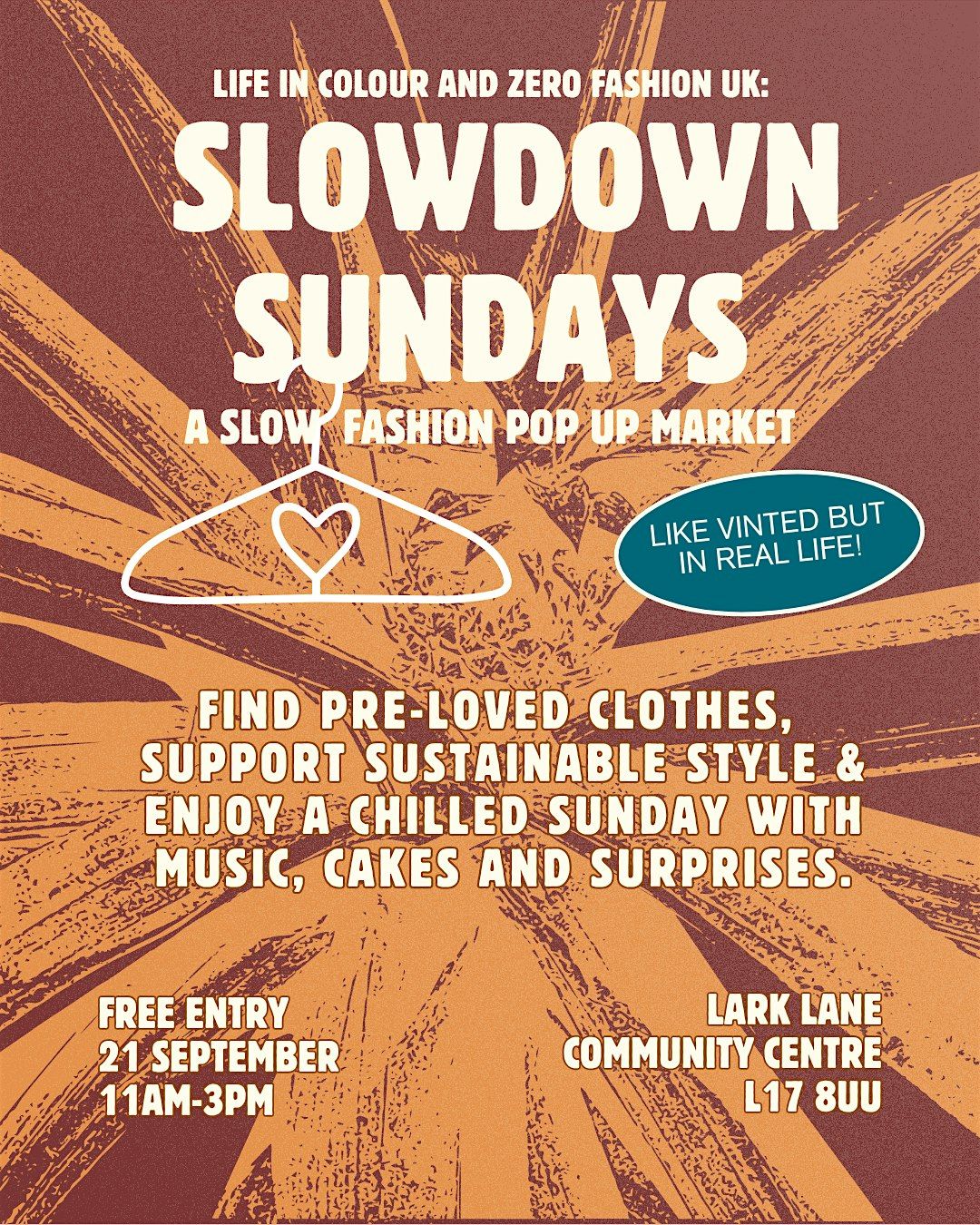 Slowdown Sundays - Sustainable Fashion Market