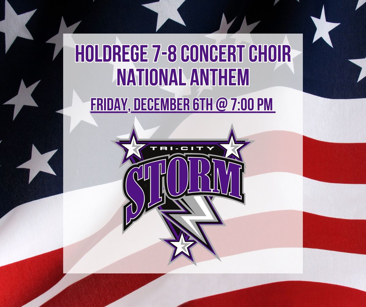 Holdrege 7-8 Concert Choir | Tri-City Storm National Anthem