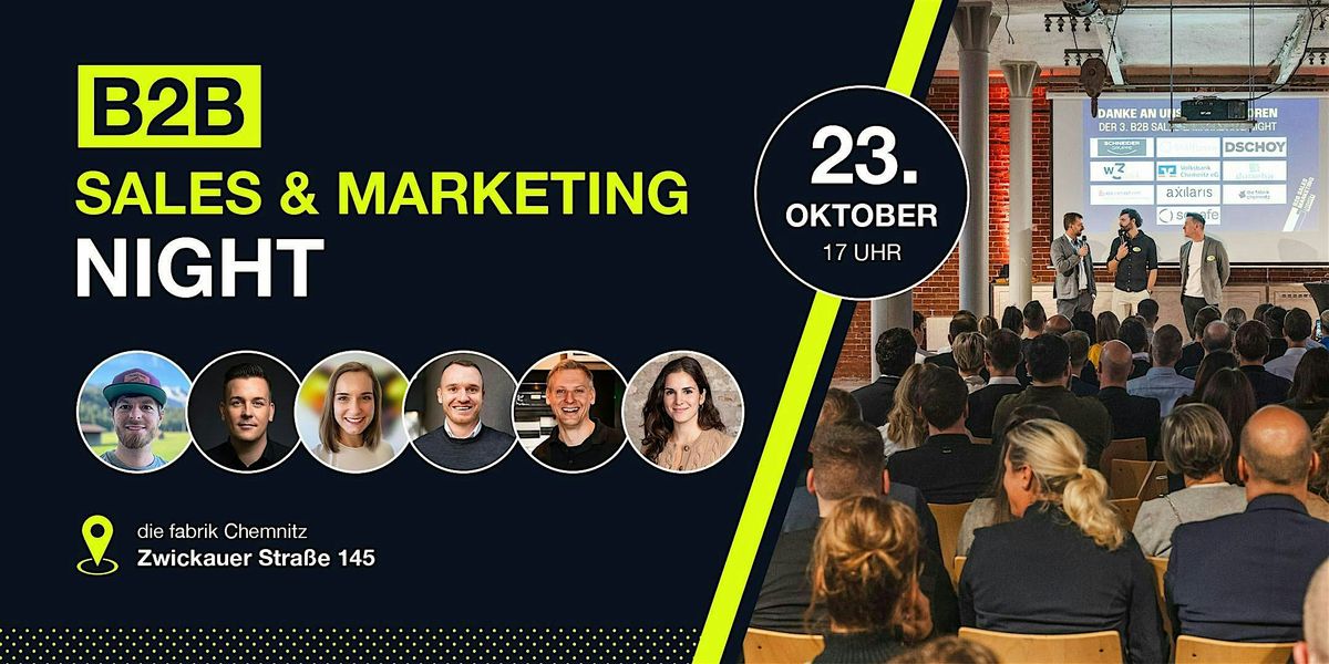 B2B Sales & Marketing Night Chemnitz 2025