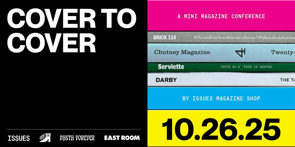 Cover to Cover: A Mini Magazine Conference
