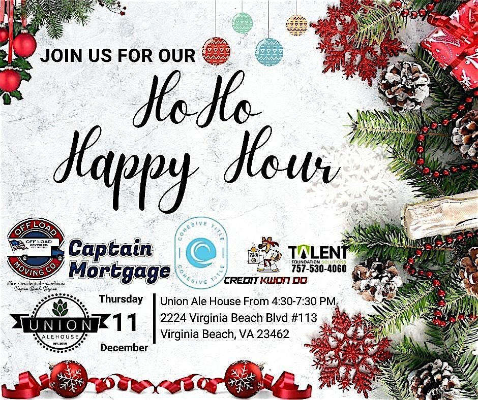 HO HO Happy Hour at Union Ale House