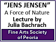 Jens Jensen: A Force of Nature  Lecture by Julia Bachrach