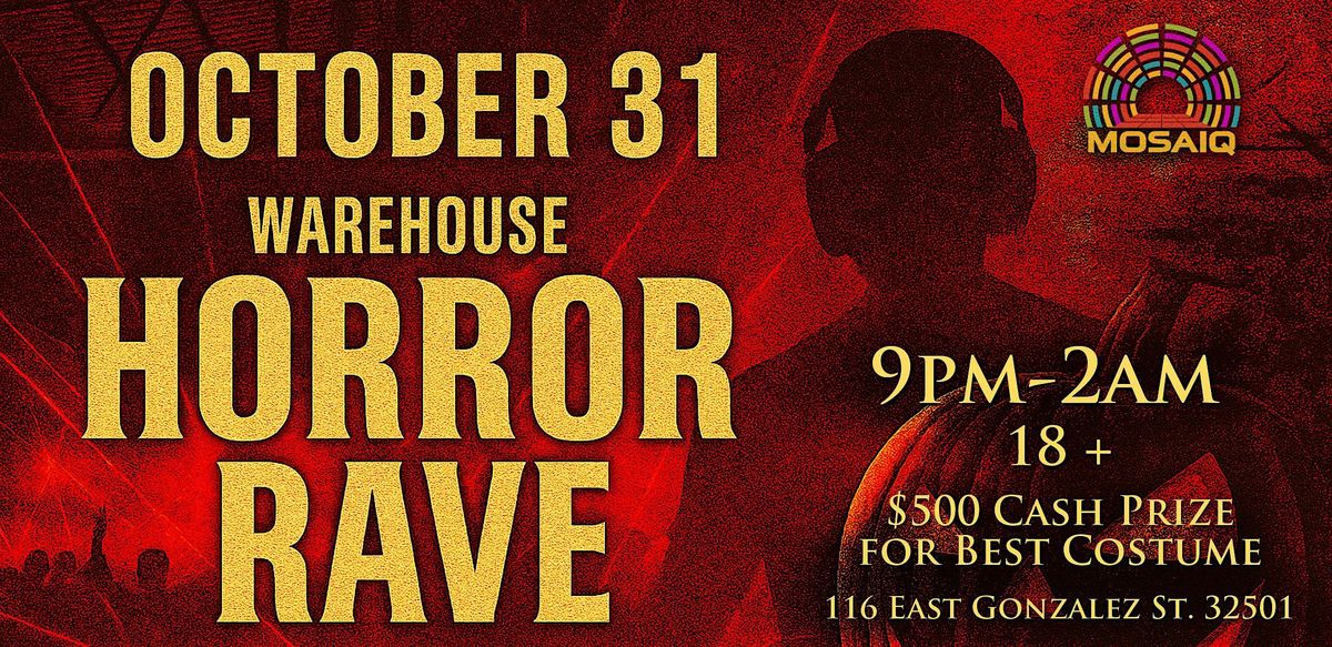 Halloween Horror Warehouse Rave