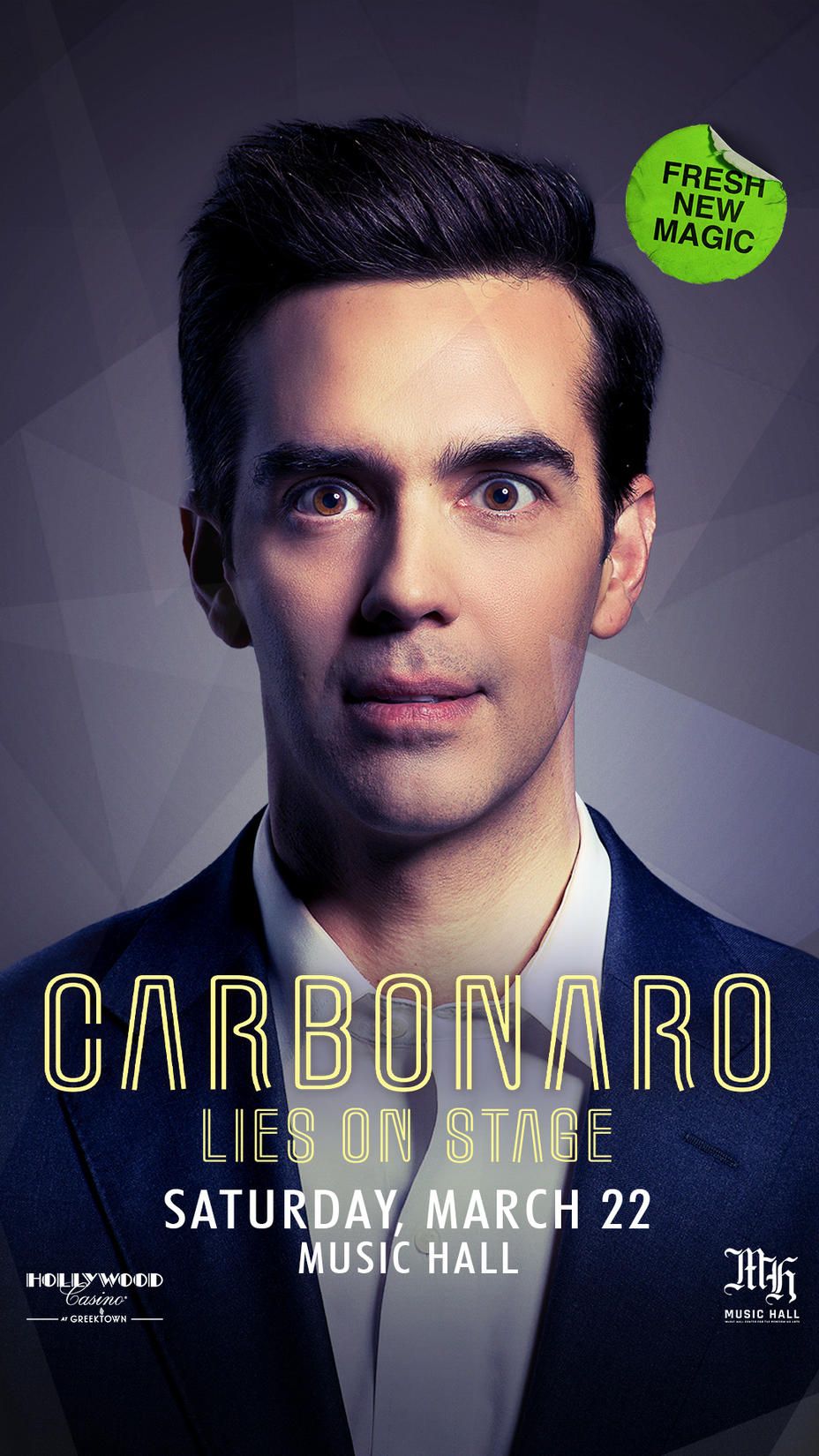 Michael Carbonaro at Carnegie Library Music Hall of Homestead